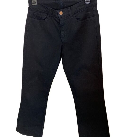 #513 J BRAND GIGI Black cropped Jeans - Picture 2 of 11